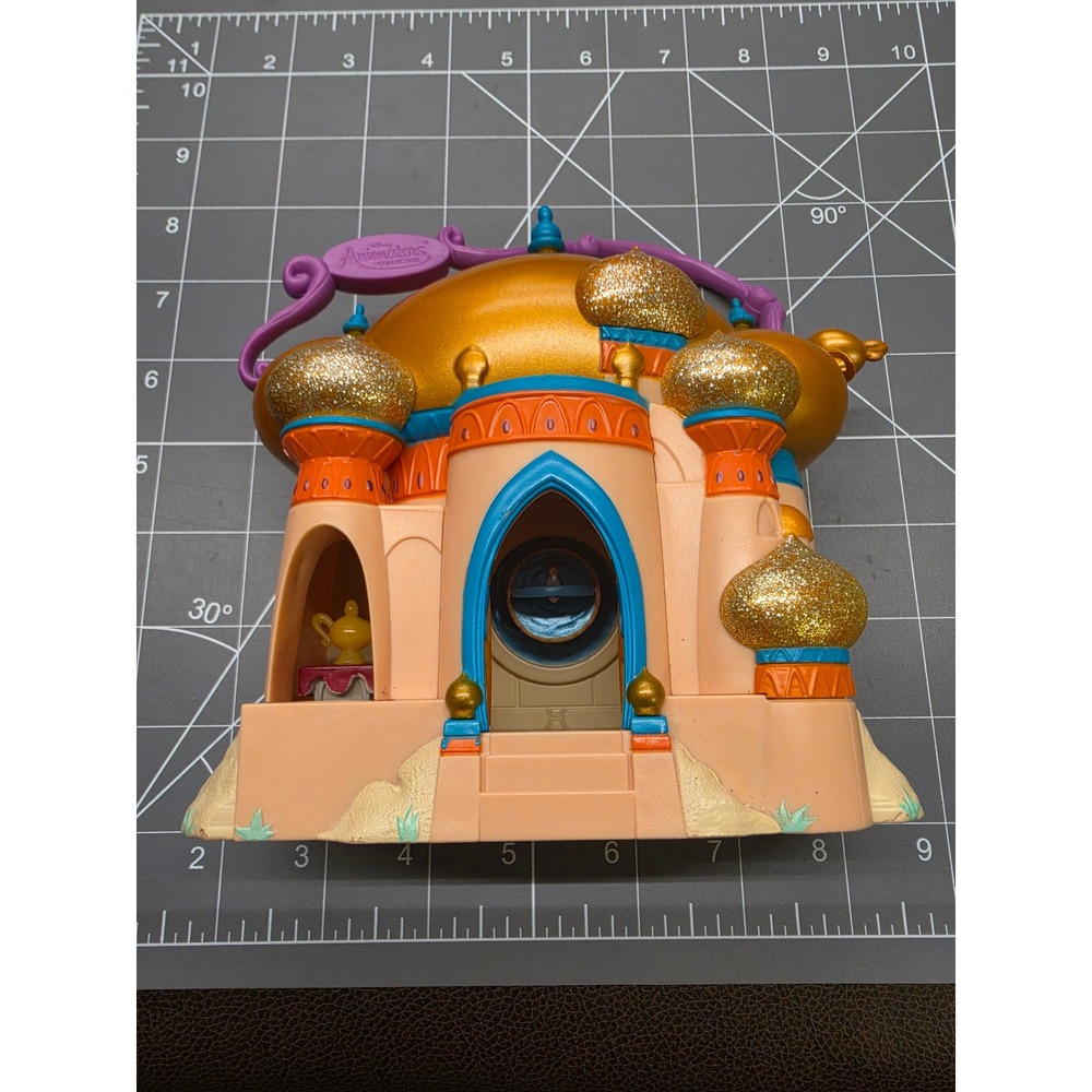 Disney Animators Collection Jasmine Palace Play Set Aladdin Littles Gold Glitter